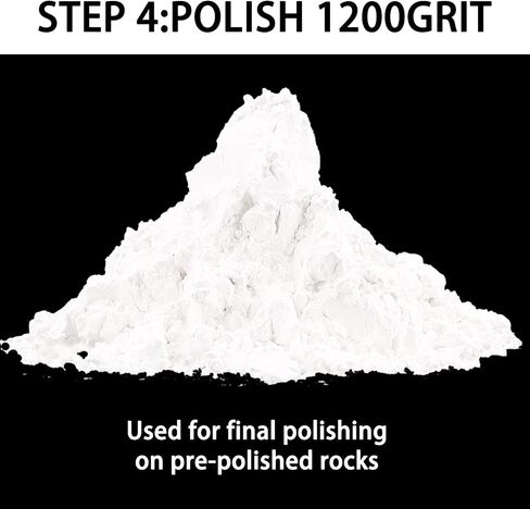 8 أكياس من GITSENSE Rock Tumbler Grit and Polish Refill، إعادة ملء حبيبات بهلوان الصخور، تعمل مع أي ملمع صخري، لوازم بهلوان الصخور in Saudi Arabia