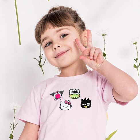 9 قطع لطيف Kawaii الكرتون أنيمي المطرزة بقع كيتي ميلودي التوأم نجوم القرفة شخصية خياطة على / الحديد على زين رقعة إصلاح DIY الاكسسوارات الحرفية للملابس سترة الجينز اللباس حقيبة الظهر قبعة in Kuwait