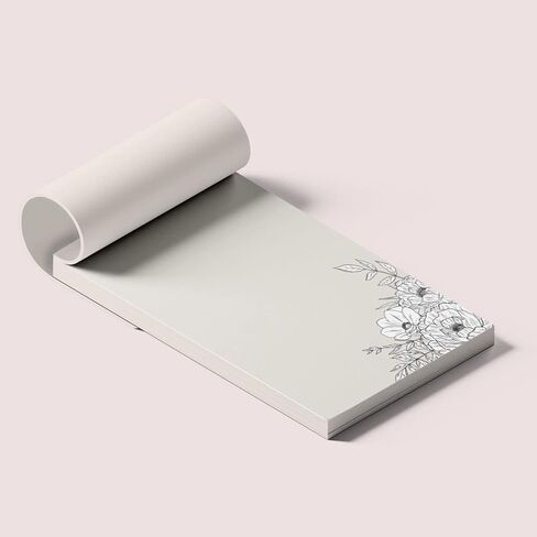 دفتر ملاحظات Dashleigh Lux باللونين العاجي والأسود، 100 ورقة (4x6 بوصة - غير مُبطن) in Kuwait