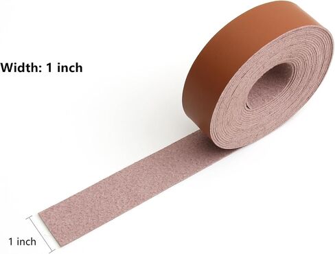 lalatia Faux Leather Strip for Crafts Leather Strap (Black, 1/2'' x 4yards) in Kuwait
