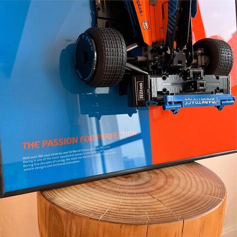 iLuane Display Wallboard for Lego Technic Porsche 911 RSR Race Car 42096، مقتنيات للبالغين Lego Car Wall Mount لمكعبات البناء، هدايا لمحبي Lego (لوحة الحائط للعرض فقط) in Kuwait