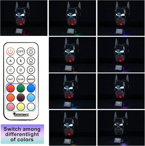 مجموعة إضاءة LED من BRIKSMAX لخوذة Boba Fett - متوافقة مع نموذج مكعبات البناء Lego 75277 - لا تشمل مجموعة Lego in Kuwait