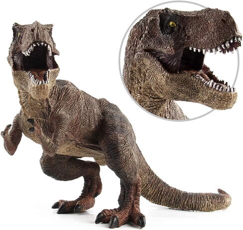 Tinsow T-Rex Dinosaur Toy Action Figure Large Jurassic World Dinosaur Tyrannosaurus Rex (Green) in Kuwait