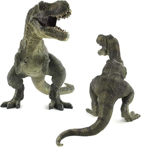 Tinsow T-Rex Dinosaur Toy Action Figure Large Jurassic World Dinosaur Tyrannosaurus Rex (Green) in Kuwait