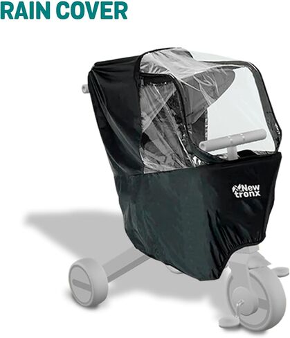 Adventure Pro Summer Edition - Foldable Tricycle for Toddlers-Big Canopy, Basket,Travel Backpack and Parent Bag - Toddler Tricycle for Ages 10 Months to 5 Years (Batman/Black) in Kuwait