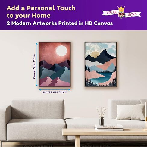 عبوتان من مجموعات الرسم الماسي 5D للبالغين - مجموعات لوحات الماس الفنية للأحجار الكريمة مجموعات الفنون الماسية الطلاء بالماس - مجموعات الرسم الماسي للرسم الفني الماسي للمبتدئين (12 × 16 بوصة) in Kuwait