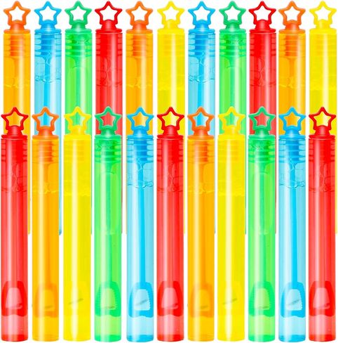 TOY Life 80 Pcs Bubble Wand Party Favors for Kids 4-8 Kids Party Favors for Kids Goodie Bags Stuffer Bulk Bubbles Wand Wedding Fiesta Birthday Bulk Party Favors Easter Basket Stuffers for Kids Prizes in Kuwait