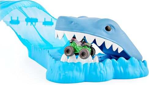 مجموعة لعب وتخزين مونستر جام ميني فري ستايل فليب أرينا مع شاحنتين مونستر جام صغيرتين، ألعاب أطفال للأولاد والبنات من سن 3 سنوات فما فوق in Kuwait