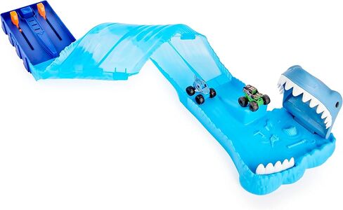 مجموعة لعب وتخزين مونستر جام ميني فري ستايل فليب أرينا مع شاحنتين مونستر جام صغيرتين، ألعاب أطفال للأولاد والبنات من سن 3 سنوات فما فوق in Kuwait