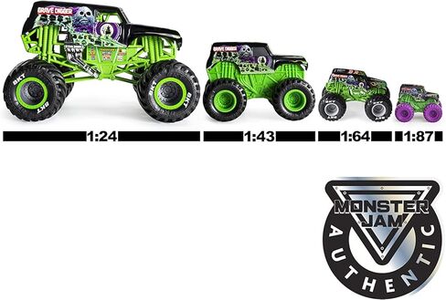 Monster Jam Mini Freestyle Flip Arena Playset and Storage with 2 Mini Monster Jam Trucks, Kids Toys for Boys and Girls Ages 3 and Up in Saudi Arabia