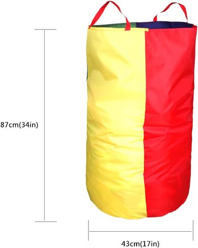 CWLAKON Outdoor Games, Potato Sack Race Bags for Kids Adults, Egg Spoon Relay Race, 3 Legged Race Bands, Birthday Party, Field Day Family Reunion Carnival Outside Yard Lawn Easter Fall Festival Games in Saudi Arabia