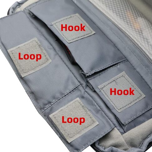 Hook and Loop Straps 4 in x 6 ft Heavy Duty Tape Patch Non-Adhesive Nylon and Polyester Blend Fabric Tape Fastener for Home Office and Classroom in Kuwait