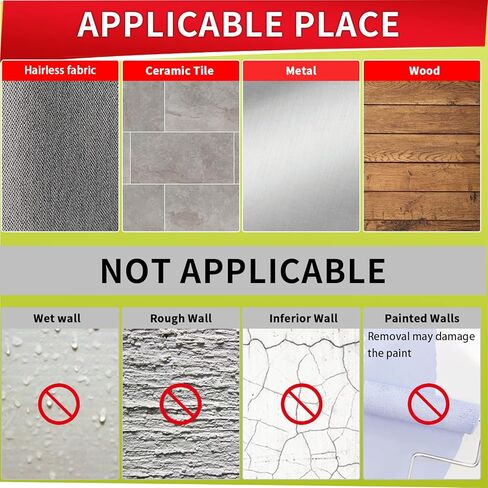 مجموعة من 72 شريط لاصق فيلكرو لجهاز التحكم عن بعد والصور والستائر وتنظيم المكتب والمدرسة، شريط مزدوج الجوانب لوسائد الاريكة والسجاد والمرتبة، اشكال واستخدامات مختلفة in Kuwait