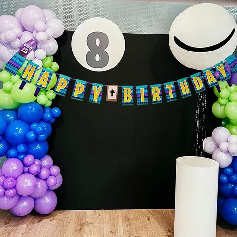 لافتة حفلات ألعاب الفيديو من أجل لوازم حفلات ألعاب الفيديو Nite للأولاد لافتة حفلات ألعاب الفيديو هدايا عيد ميلاد الأطفال in Kuwait