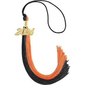 2023 Tassel Graduation Cap Tassel with 2023 Gold Charm,Black Tassel