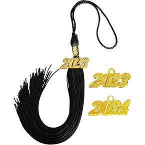 Happy Secret Graduation Tassel with 2024 Year Charm Ceremonies Accessories for Graduates