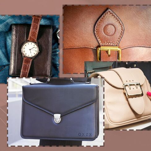 81 قطعة من أدوات ختم الجلود من TLKKUE، مجموعة أدوات ختم الجلود الحرفية مع 68 قطعة من طوابع أرقام الحروف ومطرقة مطاطية وإبرة كشتبان وأدوات ختم لمشروع صناعة الجلود بنفسك in Kuwait