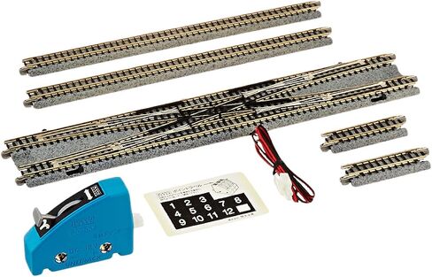 Kato USA Model Train Products V7 UNITRACK Double Crossover Track Set in Saudi Arabia