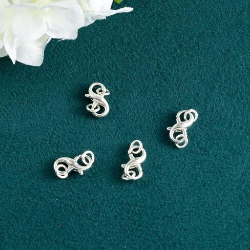 Lobster Clasp Necklace Bracelet Extender Silver Necklace Connector Extender in Kuwait