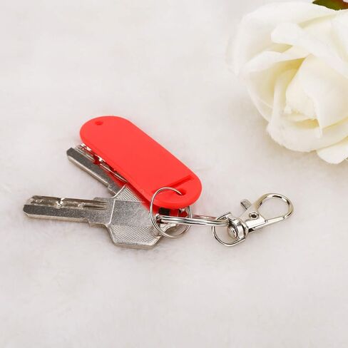 100 قطعة ممتازة من الحبال الدوارة مع حلقات مفاتيح، خطافات معدنية لحلقات المفاتيح من أجل صناعة حلقات المفاتيح من الحبل القصير in Kuwait