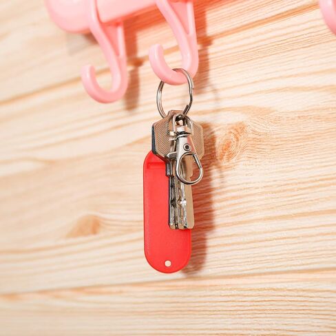 100 قطعة ممتازة من الحبال الدوارة مع حلقات مفاتيح، خطافات معدنية لحلقات المفاتيح من أجل صناعة حلقات المفاتيح من الحبل القصير in Kuwait