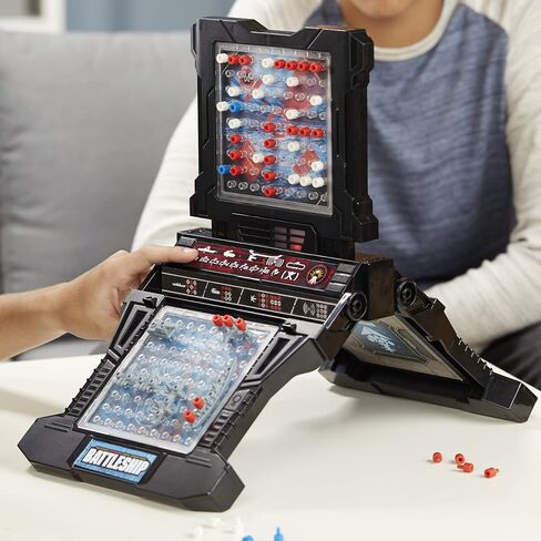 Hasbro Gaming Battleship Electronic Board Game, Strategy Board Games for Kids, Family Games for 1-2 Players, Electronic Battle Games, Ages 8 and Up in Saudi Arabia
