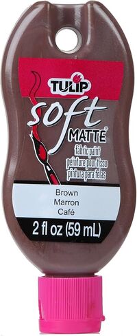 Tulip Soft Paint Peggable 30981 Sfpt 2Oz Matte Brown, 2 Fl Oz (Pack of 1), As Detailed in Saudi Arabia
