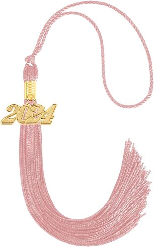 2023 Tassel Graduation Cap Tassel with 2023 Gold Charm,Black Tassel in Saudi Arabia