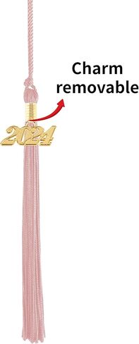 2023 Tassel Graduation Cap Tassel with 2023 Gold Charm,Black Tassel in Saudi Arabia