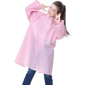 Royar beauty Kids Art Smock, Waterproof Apron with Pocket for Children, Artist Painting Aprons Smocks with Long Sleeve