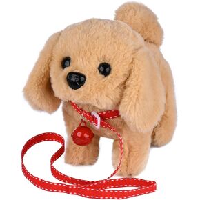 WorWoder Plush Saint Bernard Toy Puppy Electronic Interactive Pet Dog - Walking, Barking, Tail Wagging, Stretching Companion Animal for Kids (Saint Bernard) in Kuwait