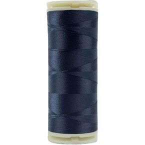 خيوط متخصصة من وندرفيل، انفيسافيل، بطبقتين من البوليستر الناعم القطني، خيط يشبه الحرير للخياطة الدقيقة، 100 واط - كحلي، 400 متر in Kuwait