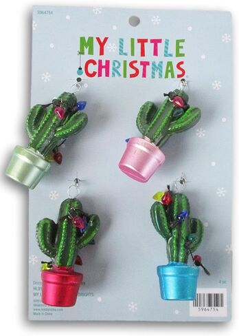 زينة عيد الميلاد الخفيفة بالصبار - عدد 4 in Kuwait