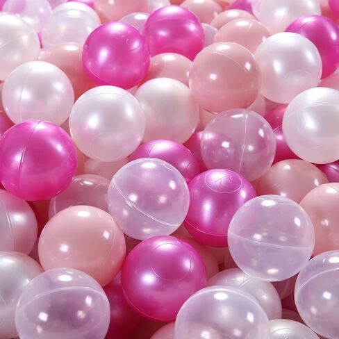 Ball Pit Balls Plastic Balls for Ball Pit Phathalate Free BPA Free Plastic Balls 100pcs 2.2" Set for Toddlers for Play Tent Tunnel in Saudi Arabia