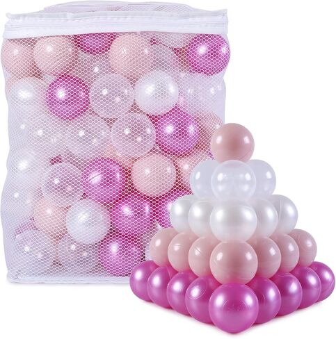 Ball Pit Balls Plastic Balls for Ball Pit Phathalate Free BPA Free Plastic Balls 100pcs 2.2" Set for Toddlers for Play Tent Tunnel in Saudi Arabia