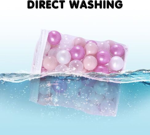 Ball Pit Balls Plastic Balls for Ball Pit Phathalate Free BPA Free Plastic Balls 100pcs 2.2" Set for Toddlers for Play Tent Tunnel in Saudi Arabia