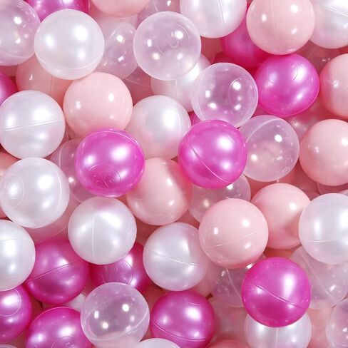 Ball Pit Balls Plastic Balls for Ball Pit Phathalate Free BPA Free Plastic Balls 100pcs 2.2" Set for Toddlers for Play Tent Tunnel in Saudi Arabia