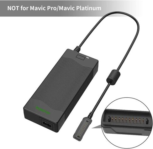 شاحن بطارية Smatree متوافق مع DJI Mavic 3 Pro/Mavic 3 Pro Cine/Mavic 3 Classic/Mavic 3، محول شحن بطارية ذكي سريع 90 وات لسلسلة DJI Mavic 3 in Kuwait