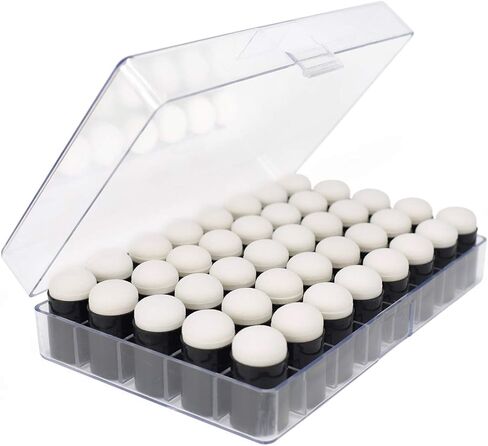 مجموعة من 40 قطعة من أغطية الأصابع الإسفنجية مع حافظة تخزين لفن الرسم والحرف والطباشير، وصنع البطاقات in Kuwait