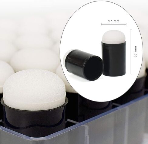 مجموعة من 40 قطعة من أغطية الأصابع الإسفنجية مع حافظة تخزين لفن الرسم والحرف والطباشير، وصنع البطاقات in Kuwait