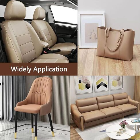 Butarfe Soft Synthetic Fabric Material, Waterproof Marine Vinyl Faux Leather Sheets, 1.0mm Thick Upholstery Leather Durable Replacement Renovate for Car seat Furniture Sofa DIY (54inch x 36inch,Black) in Kuwait