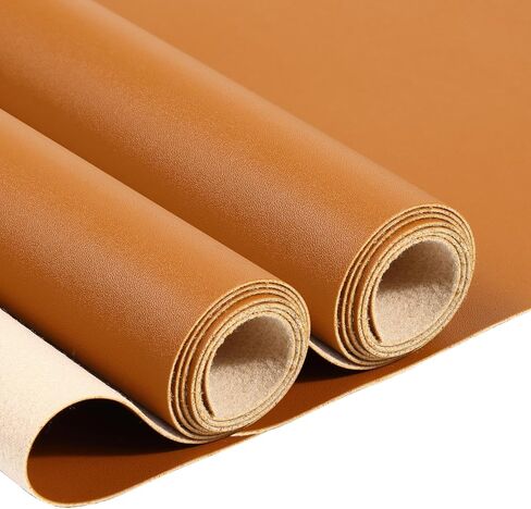Butarfe Soft Synthetic Fabric Material, Waterproof Marine Vinyl Faux Leather Sheets, 1.0mm Thick Upholstery Leather Durable Replacement Renovate for Car seat Furniture Sofa DIY (54inch x 36inch,Black) in Kuwait