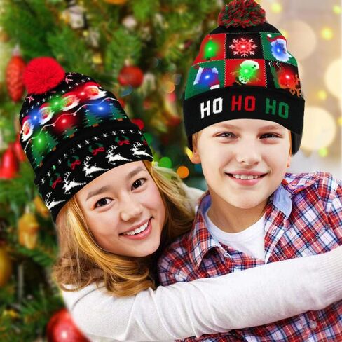 ZLIXING Christmas Hat White Elephant Gifts Ideas Funny Gag Gifts Presents Stocking Stuffers for Adults Kids Women Men in Kuwait