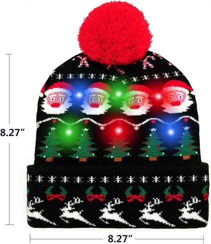 ZLIXING Christmas Hat White Elephant Gifts Ideas Funny Gag Gifts Presents Stocking Stuffers for Adults Kids Women Men in Kuwait