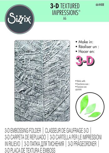 مجلد نقش الانطباعات ثلاثية الأبعاد من سيزيكس، متعدد الألوان in Kuwait