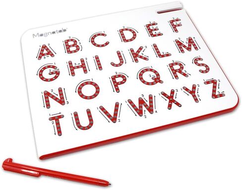 Magnatab — أحرف كبيرة من الألف إلى الياء — نشاط للمتعة والتعلم — نشاط حسي — للأعمار من 3 سنوات فما فوق، بلاستيك in Kuwait