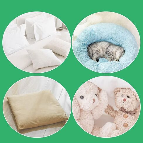 Ftyiwu 100g/3.5oz Stuffing Fiber Fill, Polyester Fiber, Stuffing Pillow, Stuffing in Crafts, Pillow Stuffing, Stuffing for Stuffed Animals, Premium Fiber Fill for Filling Crafts DIY in Kuwait