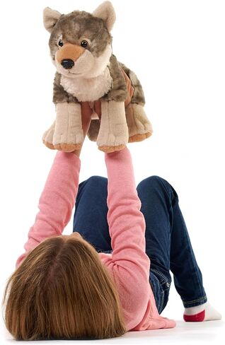 Wild Republic Wolf Plush, Stuffed Animal, Plush Toy, Gifts for Kids, Cuddlekins, 8 Inches in Kuwait