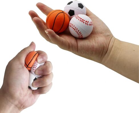 Urspasol 40 PCS Baseball Squishy Balls for Kids 1.6 inch Baseball Party Favors Mini Foam Baseballs Stress Ball Small Sports Squeeze Ball for School Carnival Reward in Kuwait