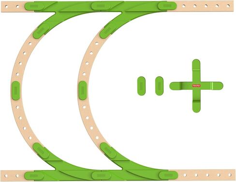 Fisher-Price Wonder Makers Design System Build it Out! Track Pack - 25+ Piece Expansion Track Set for Ages 3 Years & Up in Saudi Arabia